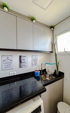 Apartamento à venda com 106m², 3 quartos e 2 vagasÁrea de Serviço