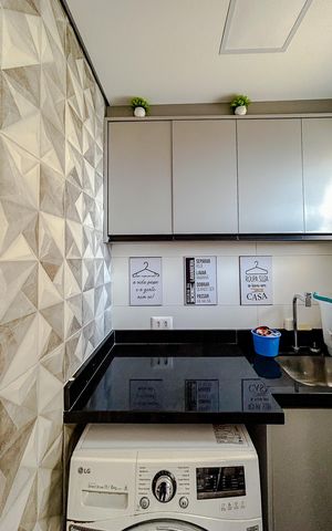Apartamento à venda com 106m², 3 quartos e 2 vagasÁrea de Serviço