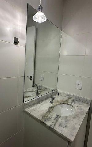 Apartamento para alugar com 58m², 2 quartos e 1 vagaBanheiro da Suíte
