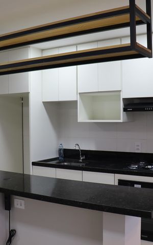 Apartamento para alugar com 58m², 2 quartos e 1 vagaCozinha