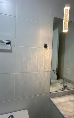 Apartamento para alugar com 58m², 2 quartos e 1 vagaBanheiro Social