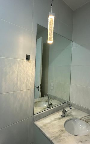 Apartamento para alugar com 58m², 2 quartos e 1 vagaBanheiro Social