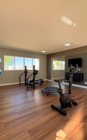 Apartamento para alugar com 43m², 2 quartos e 1 vaga Apartamento para alugar com 43m², 2 quartos e 1 vagaAcademia