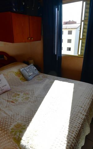Apartamento à venda com 44m², 2 quartos e 1 vagaQuarto 2