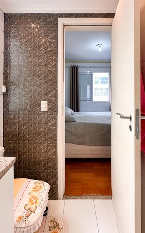 Apartamento à venda com 107m², 3 quartos e 2 vagas Apartamento à venda com 107m², 3 quartos e 2 vagasBanheiro da Suíte