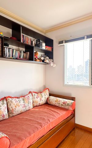 Apartamento à venda com 107m², 3 quartos e 2 vagas Apartamento à venda com 107m², 3 quartos e 2 vagasQuarto 2