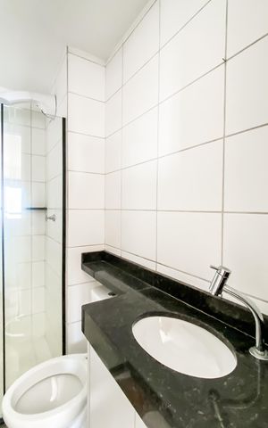 Apartamento à venda com 45m², 2 quartos e 1 vaga Apartamento à venda com 45m², 2 quartos e 1 vagaBanheiro
