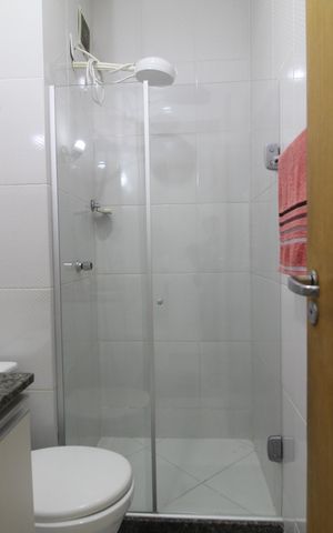 Apartamento à venda com 66m², 2 quartos e 1 vagaBanheiro Social