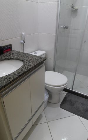 Apartamento à venda com 66m², 2 quartos e 1 vagaBanheiro Social