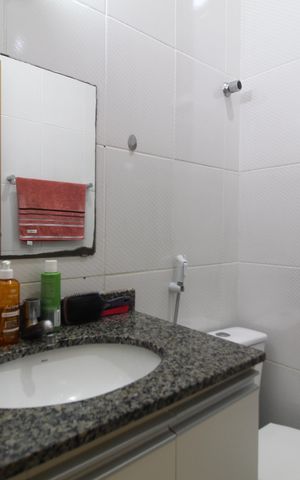 Apartamento à venda com 66m², 2 quartos e 1 vagaBanheiro Social