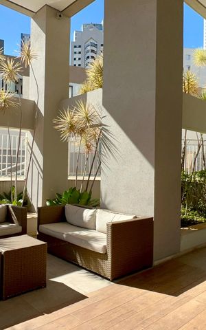 Studio à venda com 30m², 1 quarto e 1 vagaÁrea comum