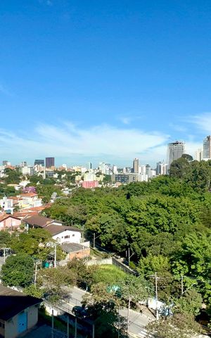 Studio à venda com 30m², 1 quarto e 1 vagaVaranda