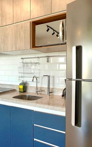 Studio à venda com 30m², 1 quarto e 1 vagaCozinha
