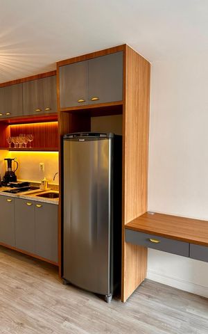 Apartamento à venda com 29m², 1 quarto e sem vagaCozinha