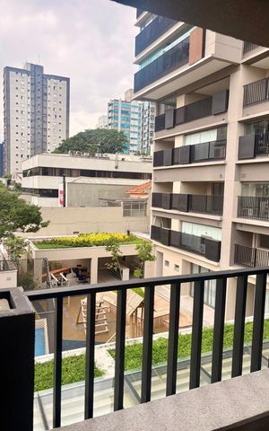 Apartamento à venda com 29m², 1 quarto e sem vagaVaranda