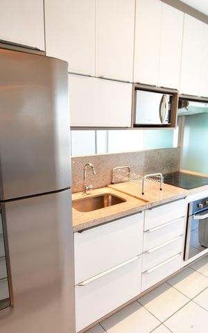 Apartamento à venda com 43m², 1 quarto e 1 vagaCozinha