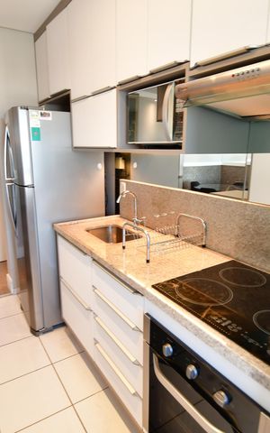 Apartamento à venda com 43m², 1 quarto e 1 vagaCozinha