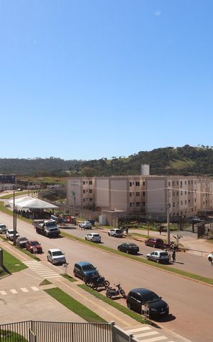 Apartamento à venda com 42m², 2 quartos e 1 vagaVista da sala