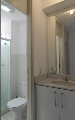 Apartamento à venda com 55m², 2 quartos e 1 vagaBanheiro