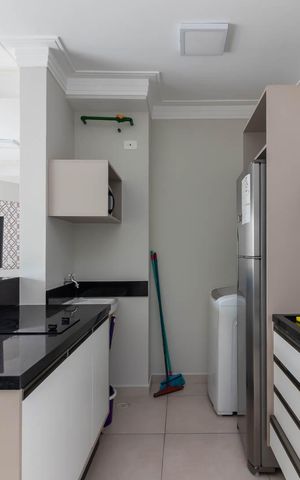 Apartamento para alugar com 40m², 1 quarto e 2 vagasCozinha e Área de Serviço