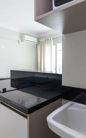 Apartamento para alugar com 40m², 1 quarto e 2 vagasCozinha e Área de Serviço