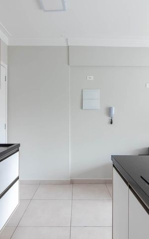 Apartamento para alugar com 40m², 1 quarto e 2 vagasCozinha e Área de Serviço