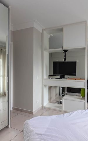Apartamento para alugar com 40m², 1 quarto e 2 vagasSuíte