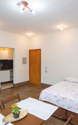 Apartamento para alugar com 36m², 1 quarto e 1 vagaSala/Quarto