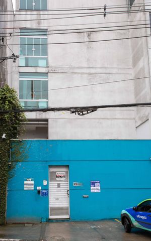 Apartamento para alugar com 36m², 1 quarto e 1 vagaFachada do Prédio