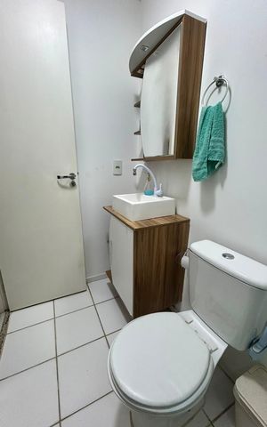 Apartamento à venda com 47m², 2 quartos e 1 vaga Apartamento à venda com 47m², 2 quartos e 1 vagaBanheiro