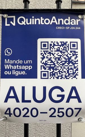 Apartamento para alugar com 110m², 3 quartos e 1 vaga Apartamento para alugar com 110m², 3 quartos e 1 vagaPlaca
