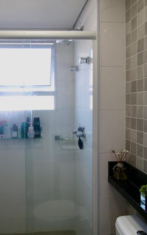 Apartamento à venda com 55m², 2 quartos e 1 vaga Apartamento à venda com 55m², 2 quartos e 1 vagaBanheiro - Suite