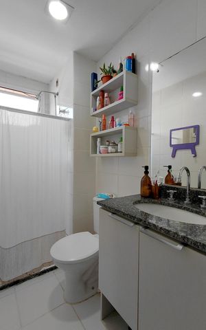 Apartamento à venda com 53m², 2 quartos e 1 vaga