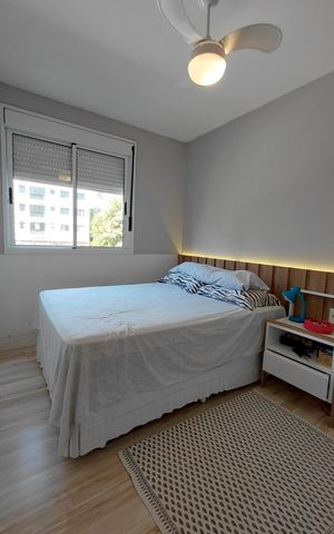 Apartamento à venda com 53m², 2 quartos e 1 vaga