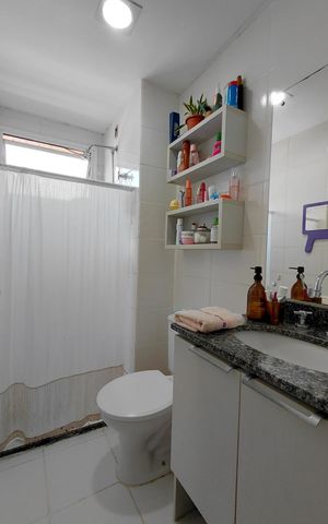 Apartamento à venda com 53m², 2 quartos e 1 vaga