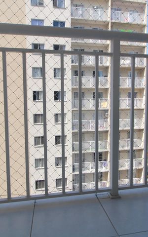 Apartamento para alugar com 34m², 2 quartos e sem vagaSacada
