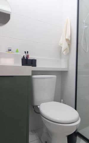 Apartamento para alugar com 34m², 2 quartos e sem vagaBanheiro
