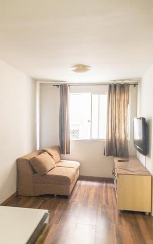 Apartamento à venda com 35m², 1 quarto e 1 vaga Apartamento à venda com 35m², 1 quarto e 1 vagaSala