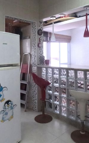 Apartamento para alugar com 80m², 2 quartos e 1 vagaCozinha Americana