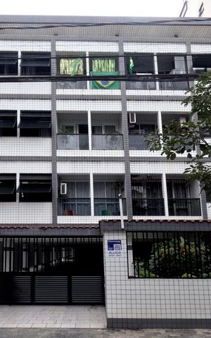 Apartamento para alugar com 80m², 2 quartos e 1 vagaFachada | Placa/Adesivo Quintoandar instalado