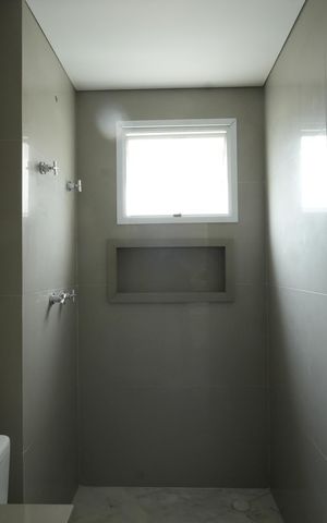 Apartamento à venda com 56m², 1 quarto e 2 vagasBanheiro