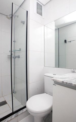 Apartamento à venda com 56m², 2 quartos e 1 vagaBanheiro 1 Quarto Suíte