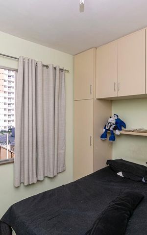Apartamento à venda com 47m², 1 quarto e 2 vagas Apartamento à venda com 47m², 1 quarto e 2 vagasQuarto