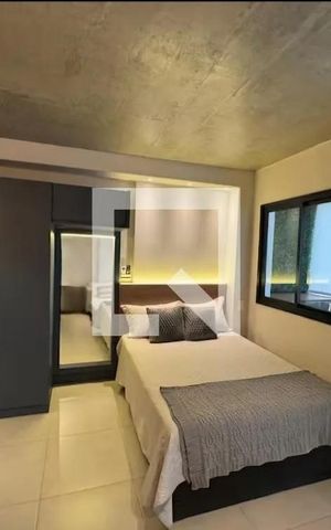 Studio para alugar com 33m², 1 quarto e 1 vaga Studio para alugar com 33m², 1 quarto e 1 vagaSala / Quarto