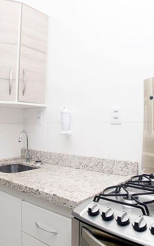 Apartamento para alugar com 49m², 1 quarto e sem vagaCozinha