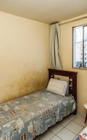 Apartamento à venda com 62m², 3 quartos e 1 vagaQuarto 2