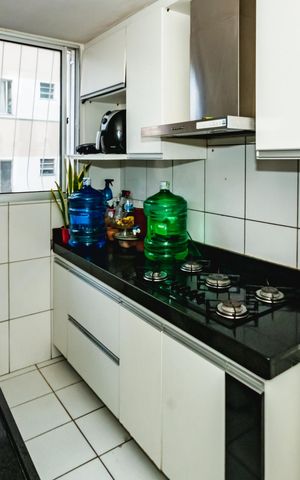 Apartamento à venda com 62m², 3 quartos e 1 vagaCozinha/Área de serviço