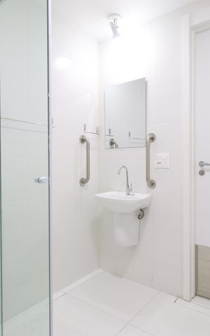 Apartamento para alugar com 27m², 1 quarto e sem vagaBanheiro