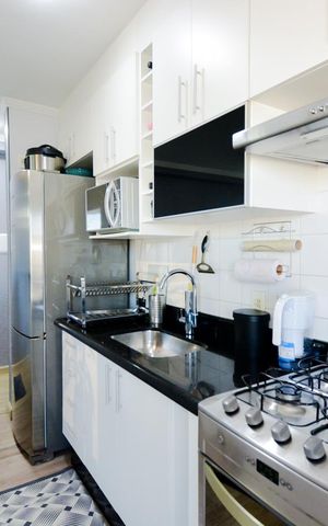 Apartamento à venda com 54m², 2 quartos e 1 vagaCozinha