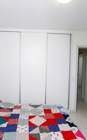 Apartamento à venda com 77m², 3 quartos e 2 vagasQuarto 3 - Suíte